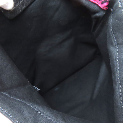 MARC BY MARC JACOBS マークバイマークジェイコブス I LOVE MISS MAKC 人物柄 トートバッグ キャンバス レディース 中古