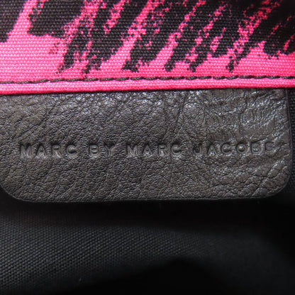 MARC BY MARC JACOBS マークバイマークジェイコブス I LOVE MISS MAKC 人物柄 トートバッグ キャンバス レディース 中古