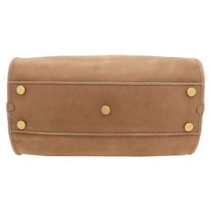 GUCCI グッチ 323657 ヌバック ハンドバッグ カーフ レディース 中古