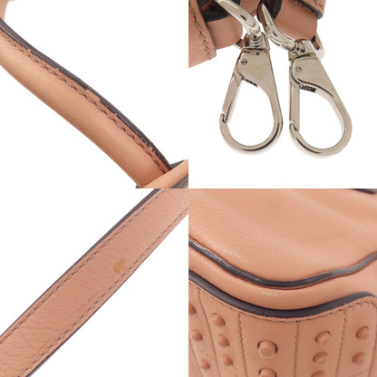 TODS トッズ マイキー ミニボウラー 2WAY ハンドバッグ レザー レディース 中古