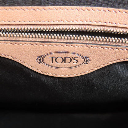 TODS トッズ マイキー ミニボウラー 2WAY ハンドバッグ レザー レディース 中古