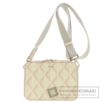 CHRISTIAN DIOR クリスチャンディオール CDダイヤ ショルダーバッグ PVC レディース 中古