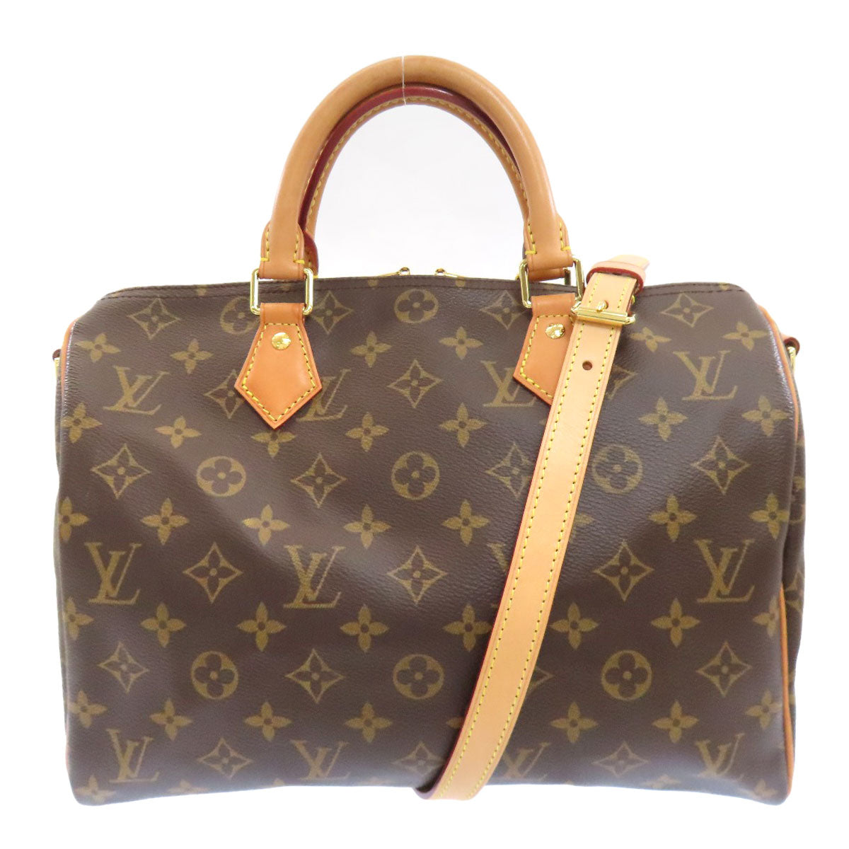 LOUIS VUITTON ルイヴィトン M46980 スピーディ・バンドリエール30 ボストンバッグ モノグラムキャンバス レディース 中古