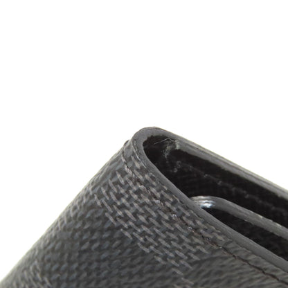 LOUIS VUITTON ルイヴィトン N63139 ポルトクレ・ヴォワテュール キーケース ダミエキャンバス レディース 中古