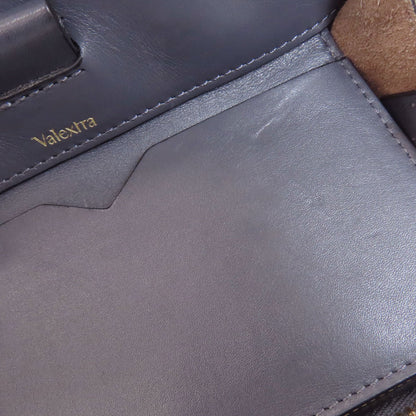 Valextra ヴァレクストラ ミニ パスパトート 2WAY ハンドバッグ レザー レディース 中古