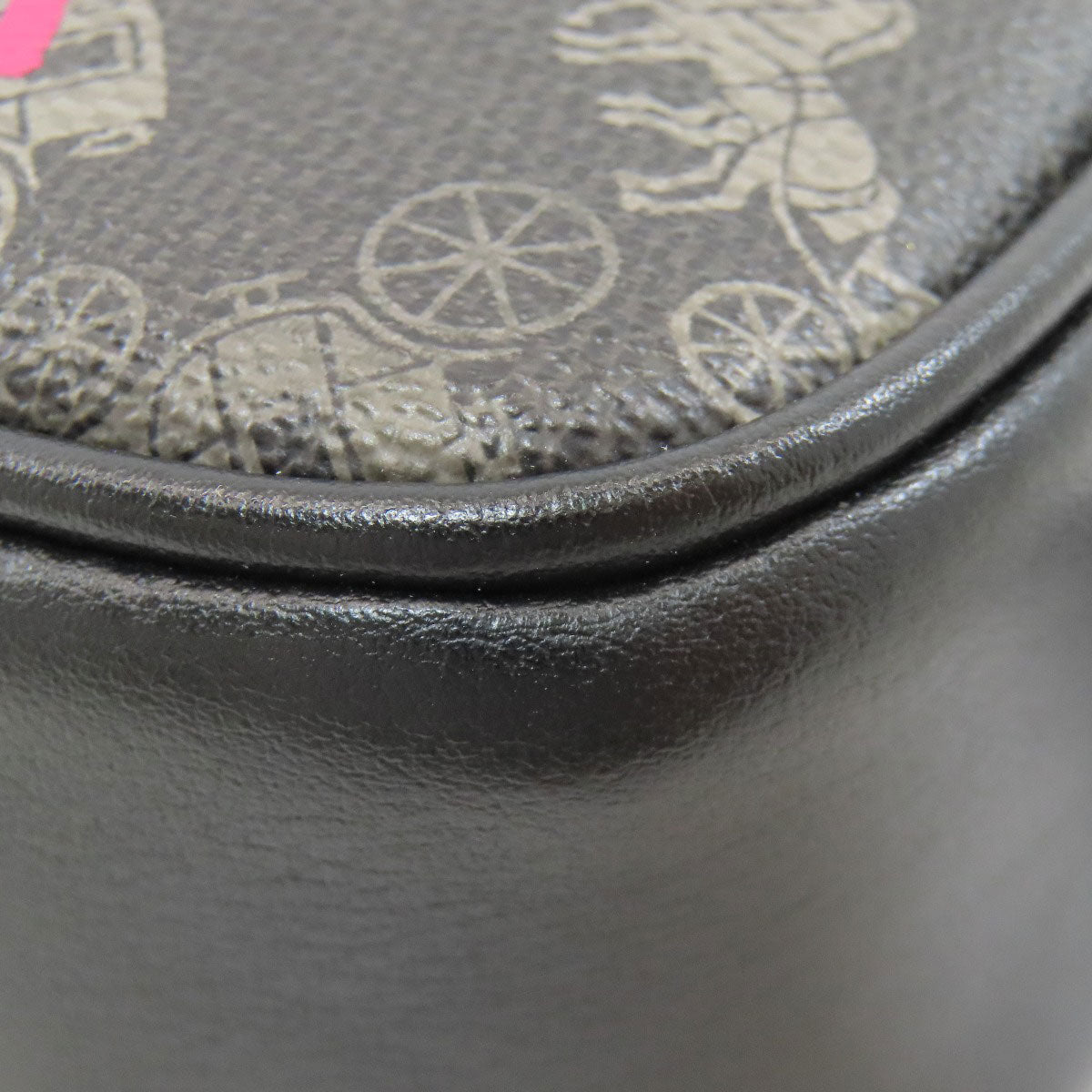 COACH コーチ F84640 ロングショルダー ショルダーバッグ PVC レディース 中古