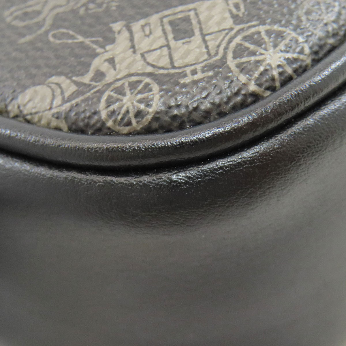 COACH コーチ F84640 ロングショルダー ショルダーバッグ PVC レディース 中古
