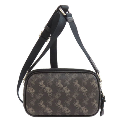 COACH コーチ F84640 ロングショルダー ショルダーバッグ PVC レディース 中古
