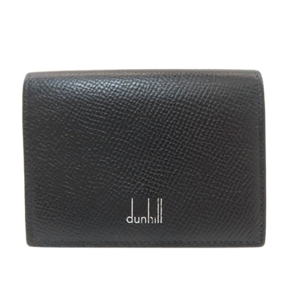Dunhill ダンヒル ロゴ 二つ折り財布（小銭入れあり） レザー メンズ 中古