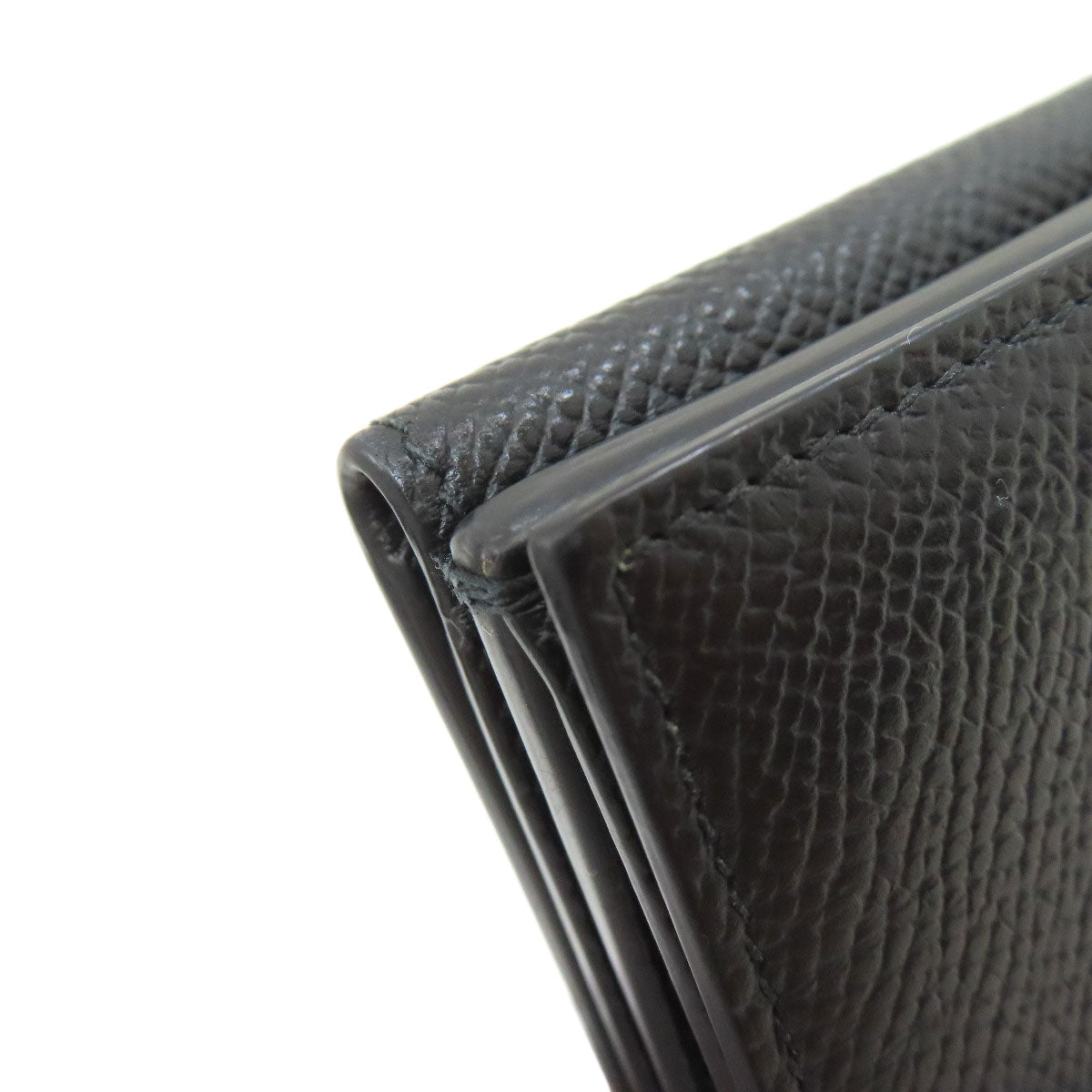 Dunhill ダンヒル ロゴ 二つ折り財布（小銭入れあり） レザー メンズ 中古