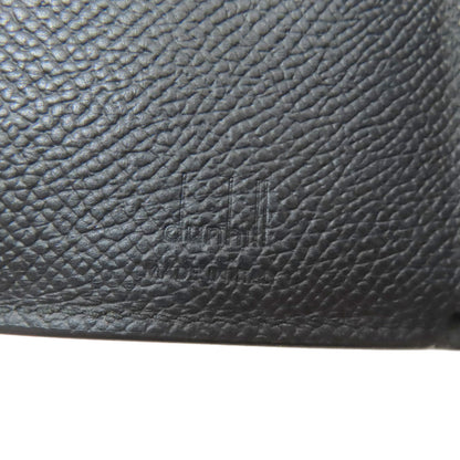 Dunhill ダンヒル ロゴ 二つ折り財布（小銭入れあり） レザー メンズ 中古