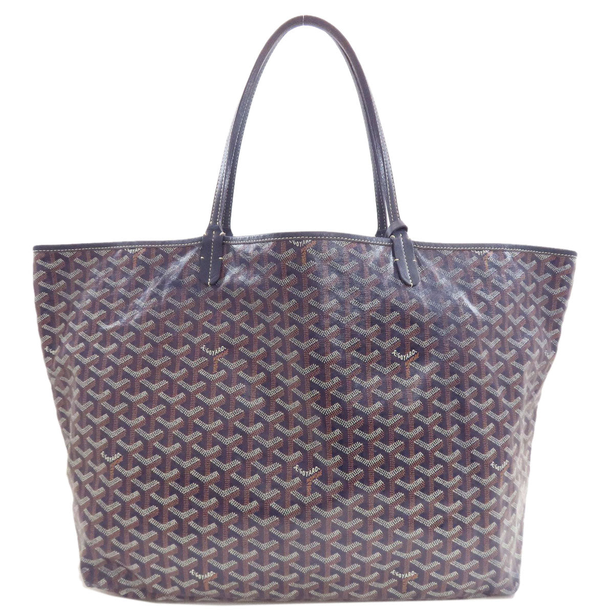 GOYARD ゴヤール サンルイGM トートバッグ コーティングキャンバス レディース 中古