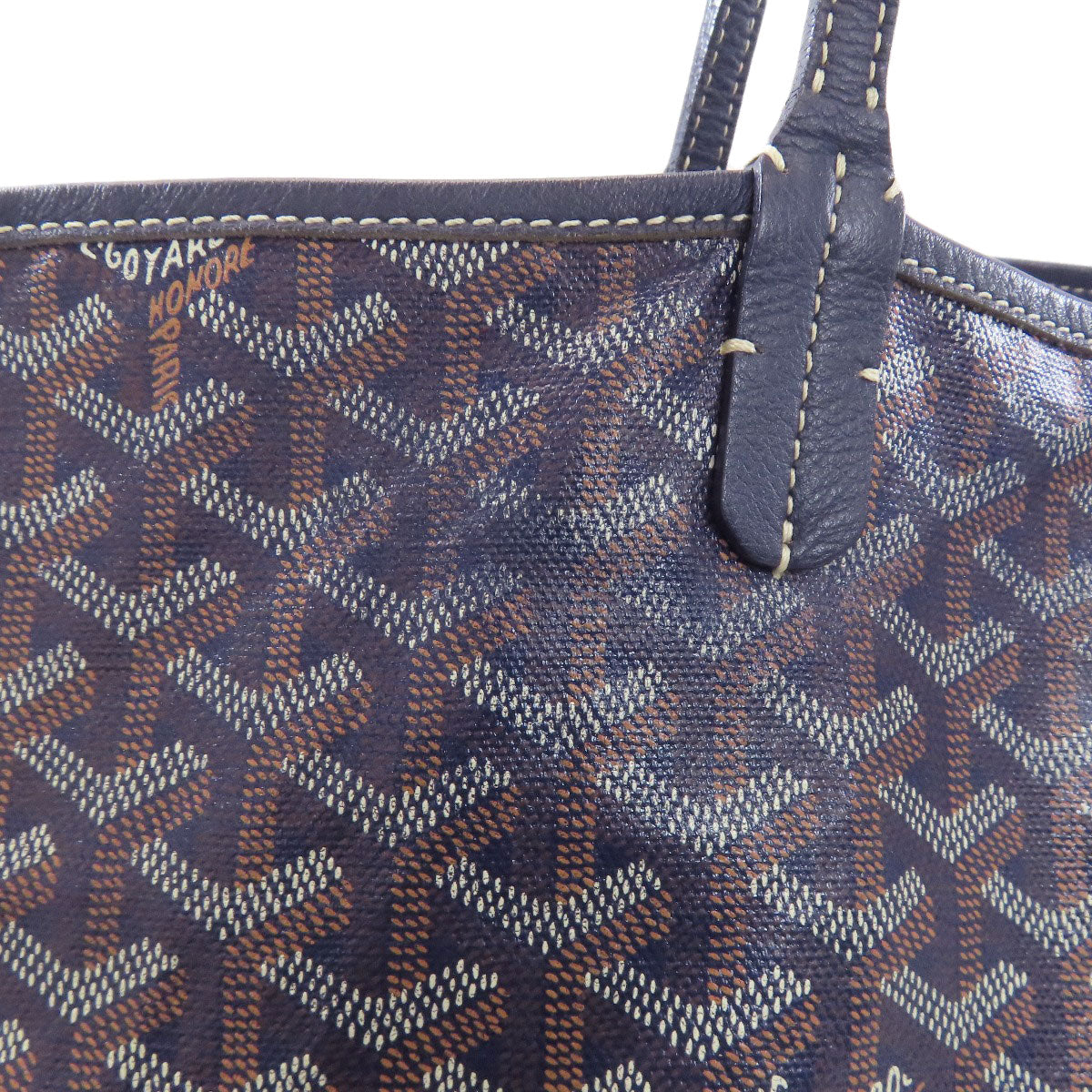 GOYARD ゴヤール サンルイGM トートバッグ コーティングキャンバス レディース 中古
