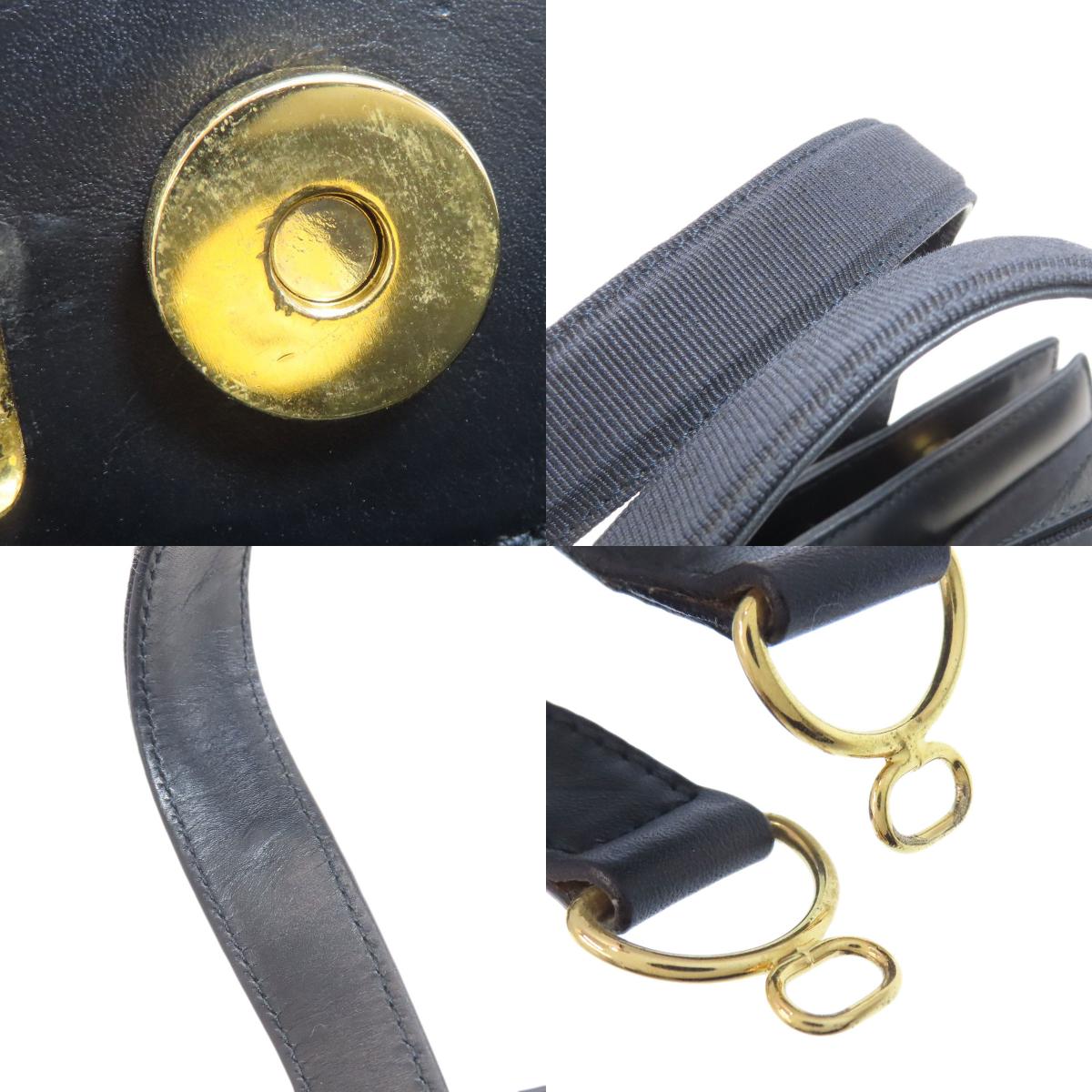 Salvatore Ferragamo サルヴァトーレフェラガモ ヴァラリボン 2WAY ハンドバッグ レザー レディース 中古