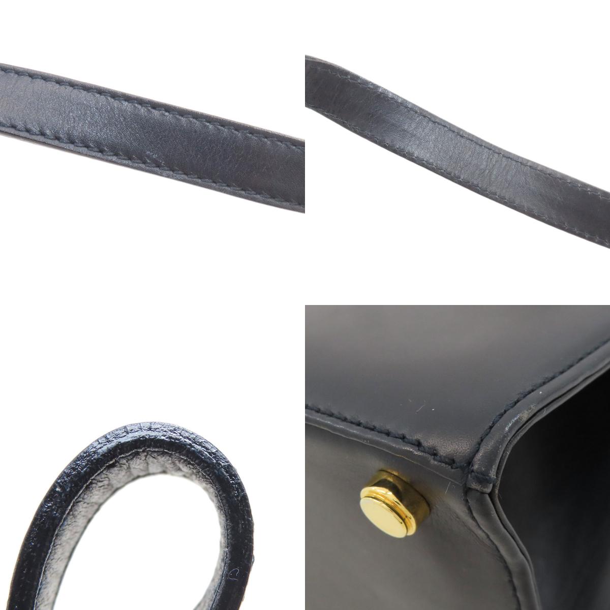 Salvatore Ferragamo サルヴァトーレフェラガモ ヴァラリボン 2WAY ハンドバッグ レザー レディース 中古