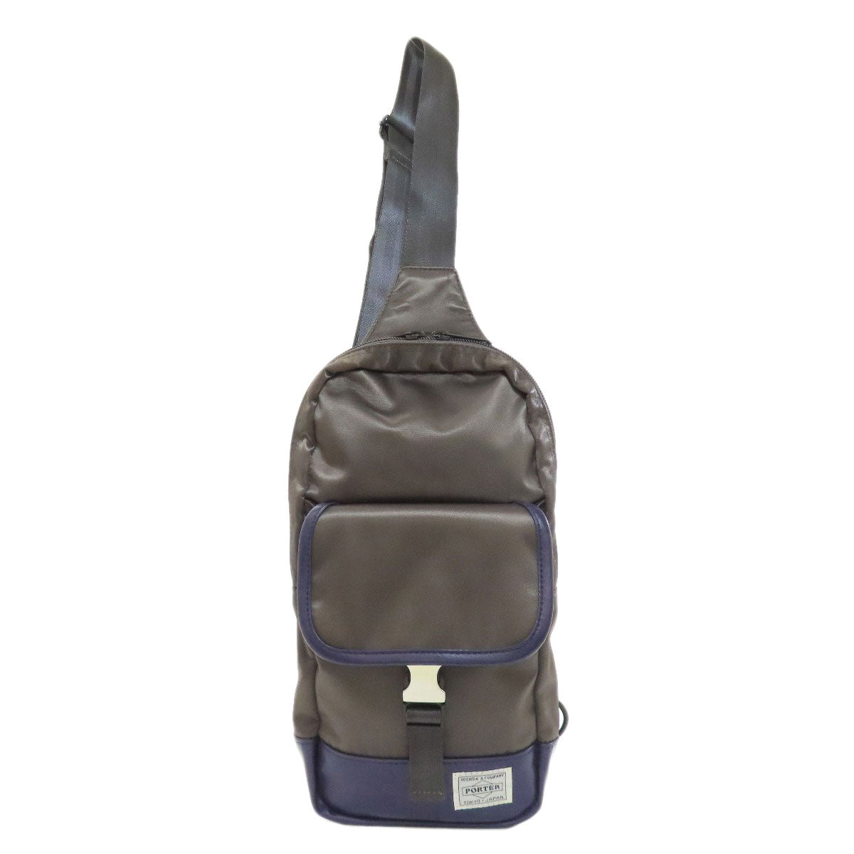 PORTER ポーター ロゴ ボディバッグ ナイロン レディース 中古
