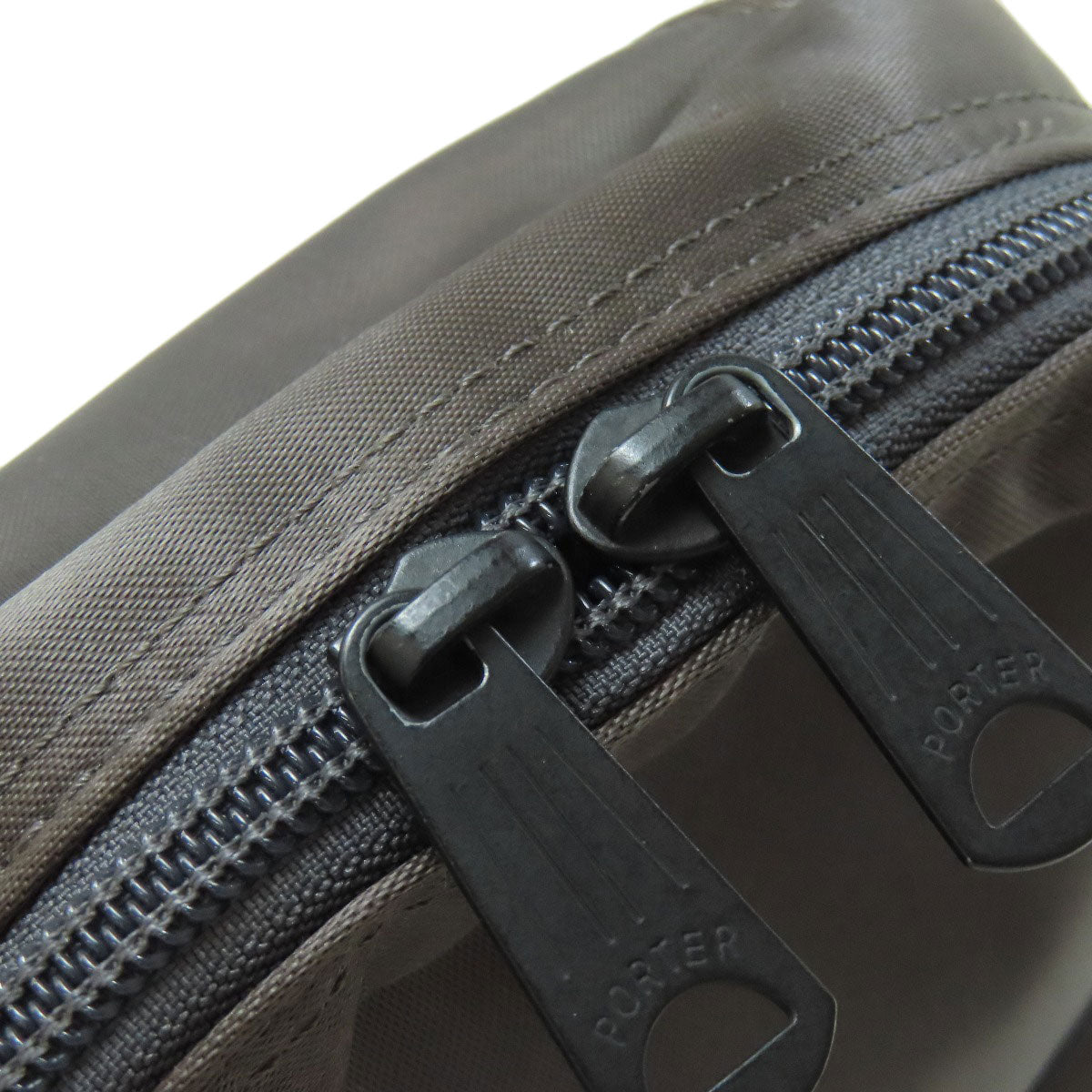 PORTER ポーター ロゴ ボディバッグ ナイロン レディース 中古
