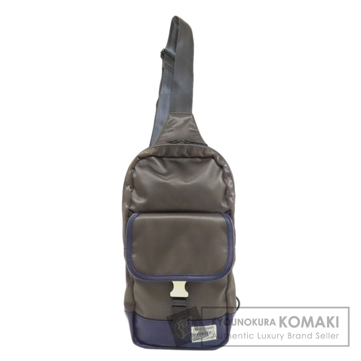 PORTER ポーター ロゴ ボディバッグ ナイロン レディース 中古