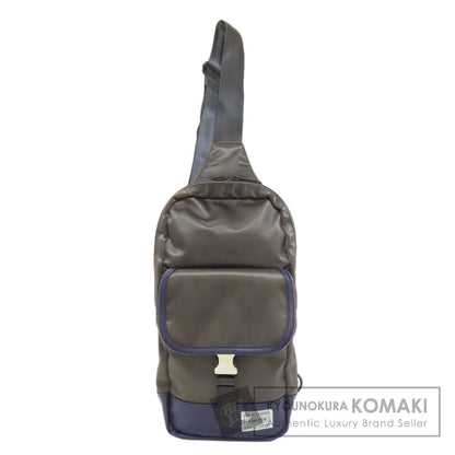 PORTER ポーター ロゴ ボディバッグ ナイロン レディース 中古
