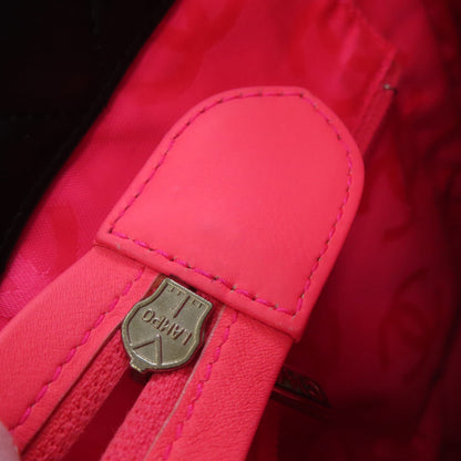 CHANEL シャネル カンボンライン シルバー金具 ハンドバッグ カーフ レディース 中古
