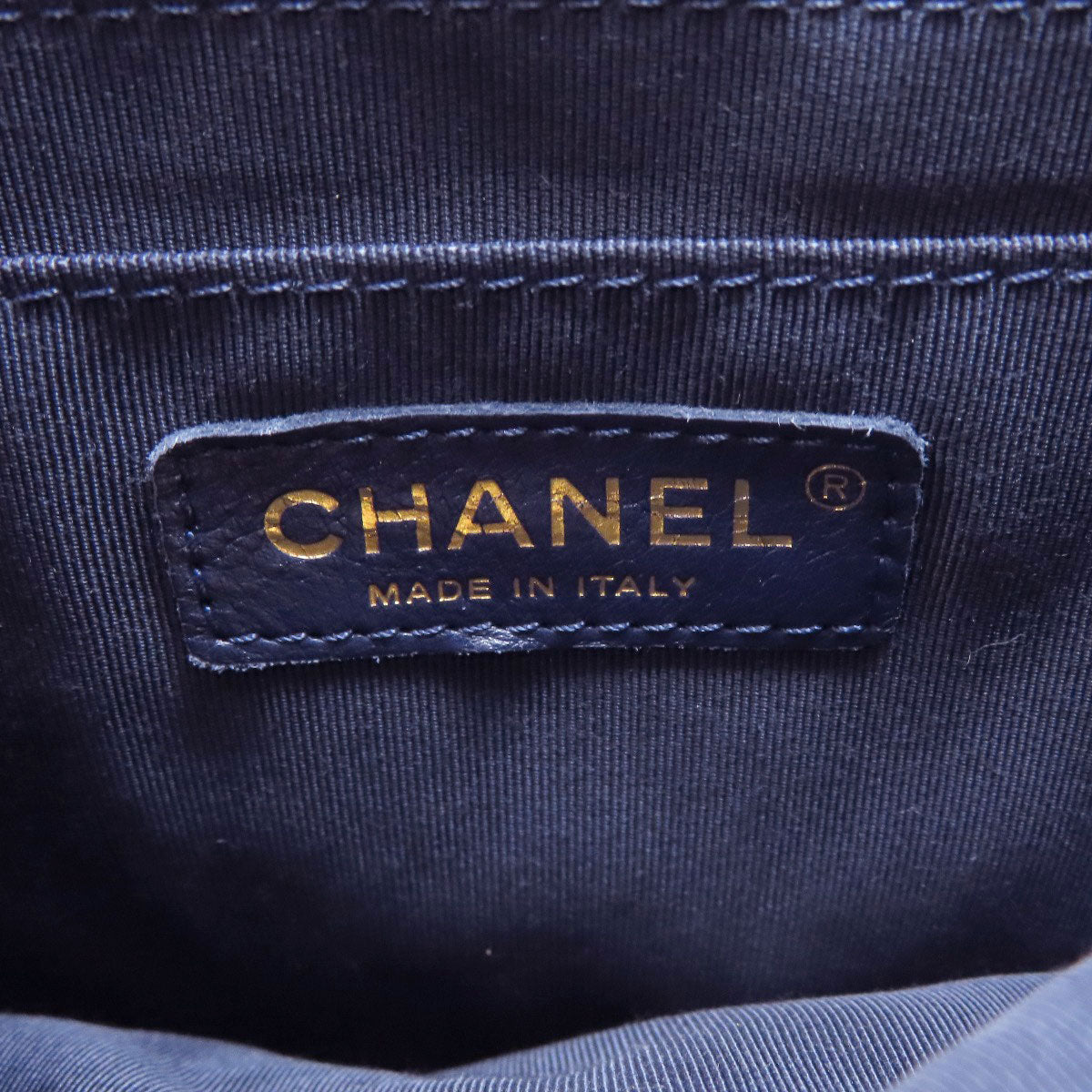 CHANEL シャネル マトラッセ ココマーク ゴールド金具 リュック・デイパック デニム レディース 中古