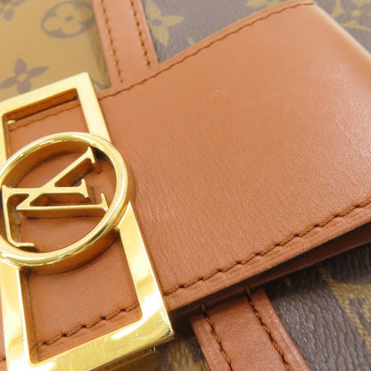LOUIS VUITTON ルイヴィトン M45958 ドーフィーヌMM ハンドバッグ モノグラムキャンバス レディース 中古