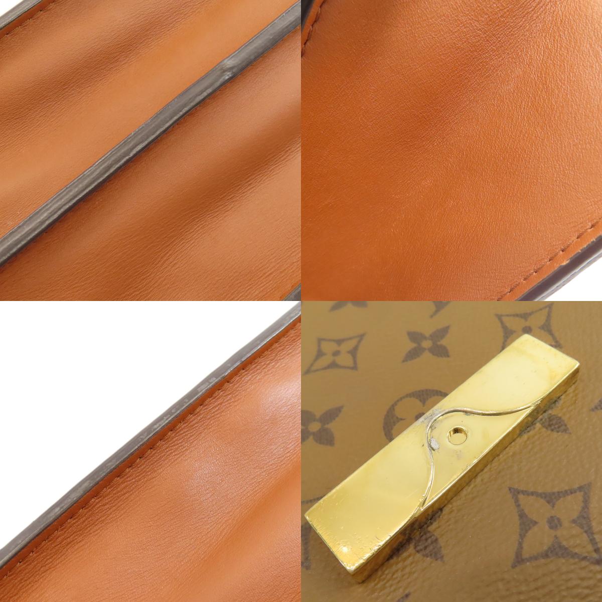 LOUIS VUITTON ルイヴィトン M45958 ドーフィーヌMM ハンドバッグ モノグラムキャンバス レディース 中古