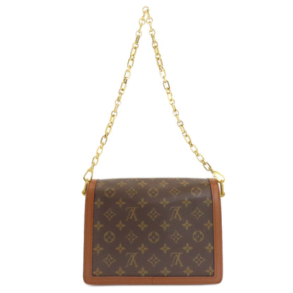 LOUIS VUITTON ルイヴィトン M45958 ドーフィーヌMM ハンドバッグ モノグラムキャンバス レディース 中古