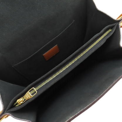 LOUIS VUITTON ルイヴィトン M45958 ドーフィーヌMM ハンドバッグ モノグラムキャンバス レディース 中古