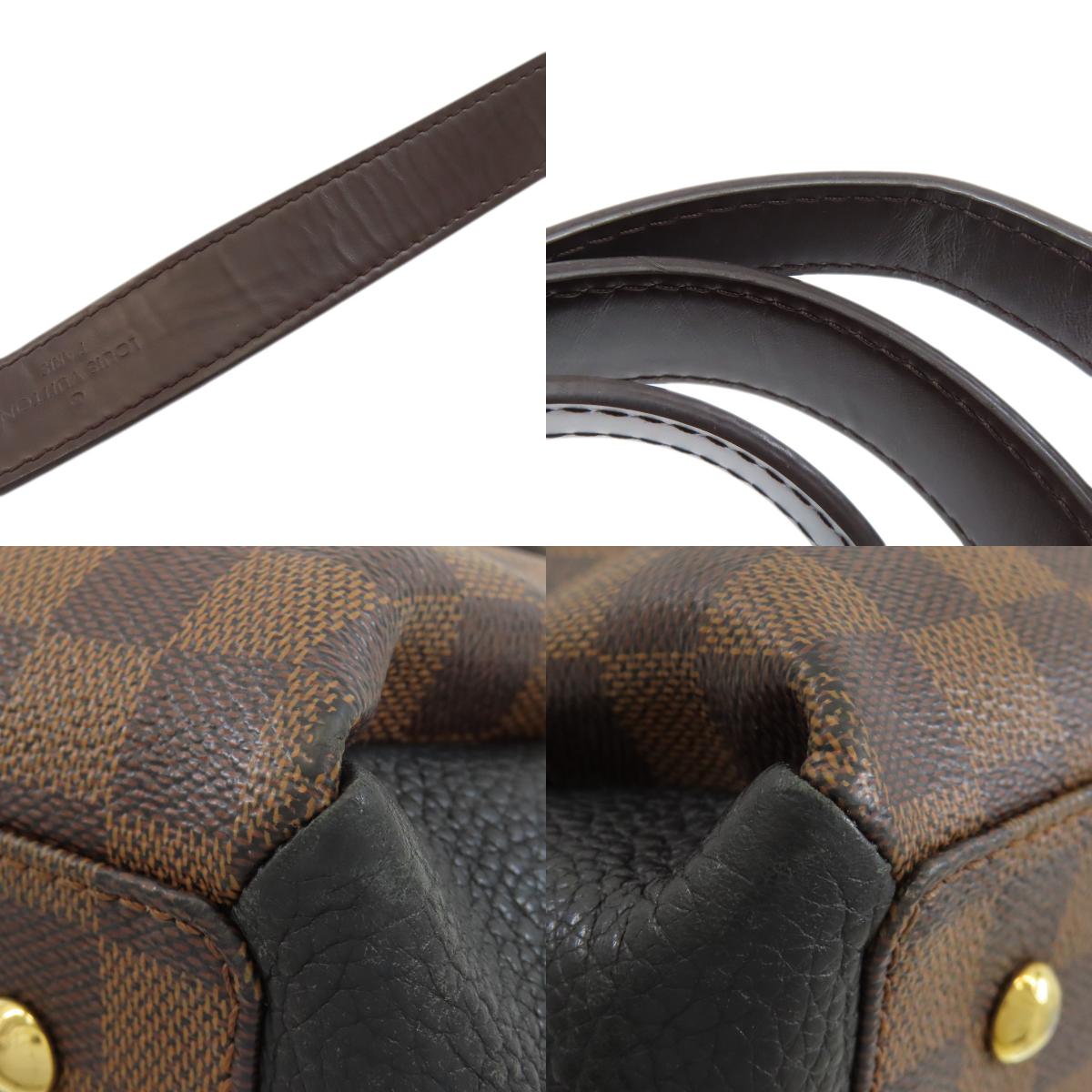 LOUIS VUITTON ルイヴィトン N41487 ノルマンディー ハンドバッグ ダミエキャンバス レディース 中古