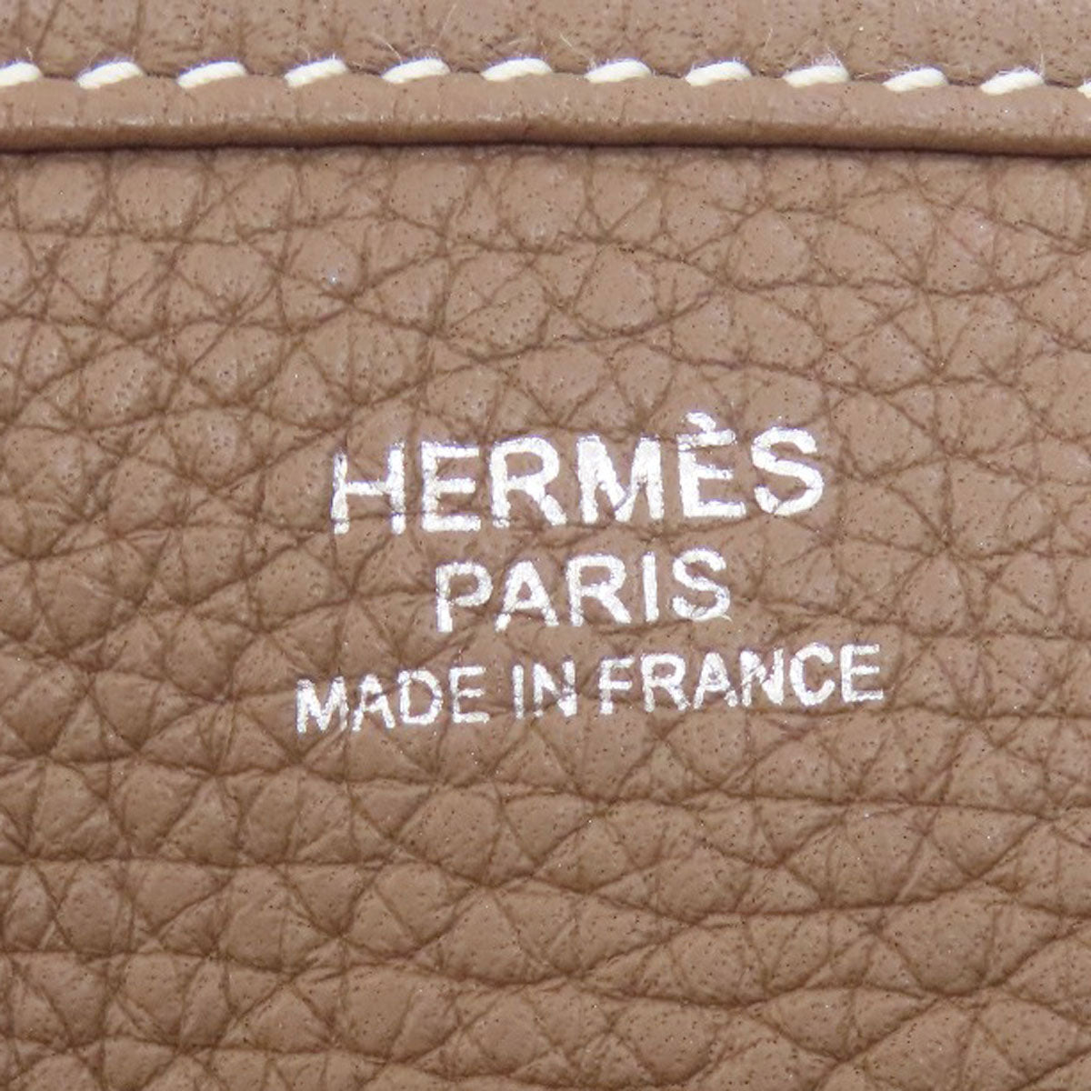 HERMES エルメス エブリン3 PM エトープ シルバー金具 ショルダーバッグ トリヨン レディース 中古