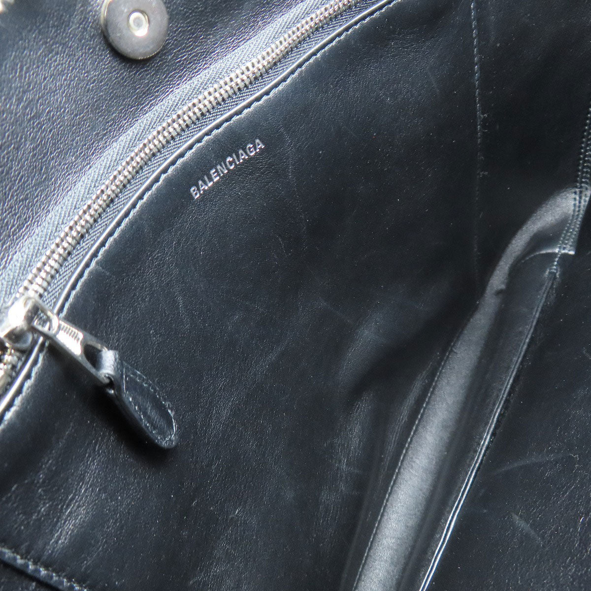 BALENCIAGA バレンシアガ 581762 エブリデイ 2WAY ハンドバッグ ファー レディース 中古