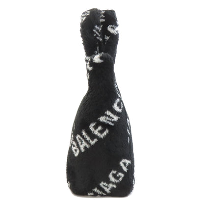 BALENCIAGA バレンシアガ 581762 エブリデイ 2WAY ハンドバッグ ファー レディース 中古