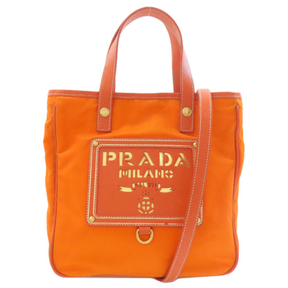 PRADA プラダ 2WAY ハンドバッグ ナイロン レディース 中古
