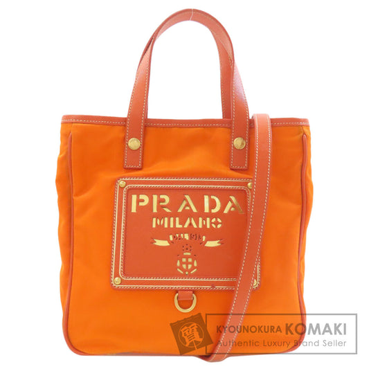 PRADA プラダ 2WAY ハンドバッグ ナイロン レディース 中古