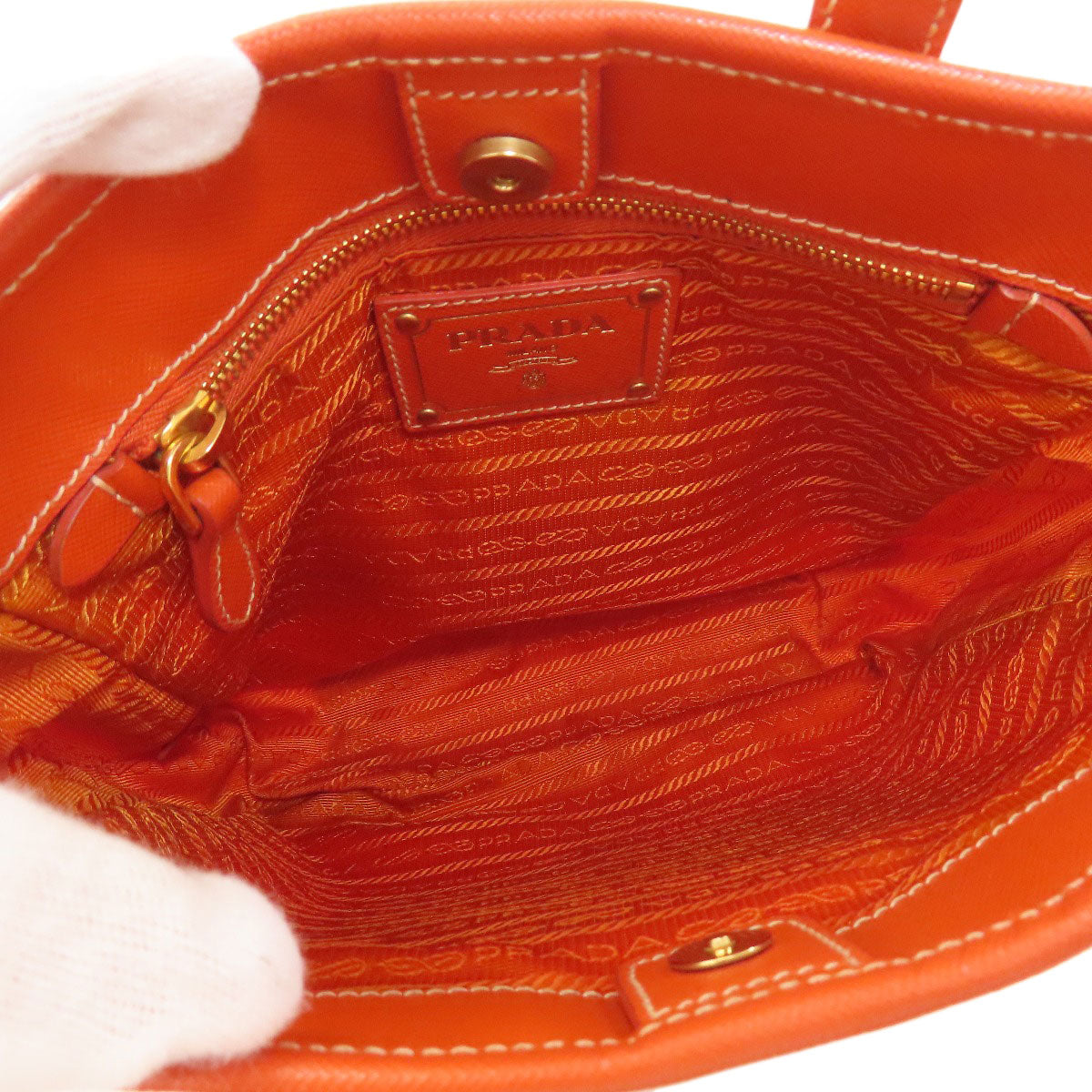 PRADA プラダ 2WAY ハンドバッグ ナイロン レディース 中古