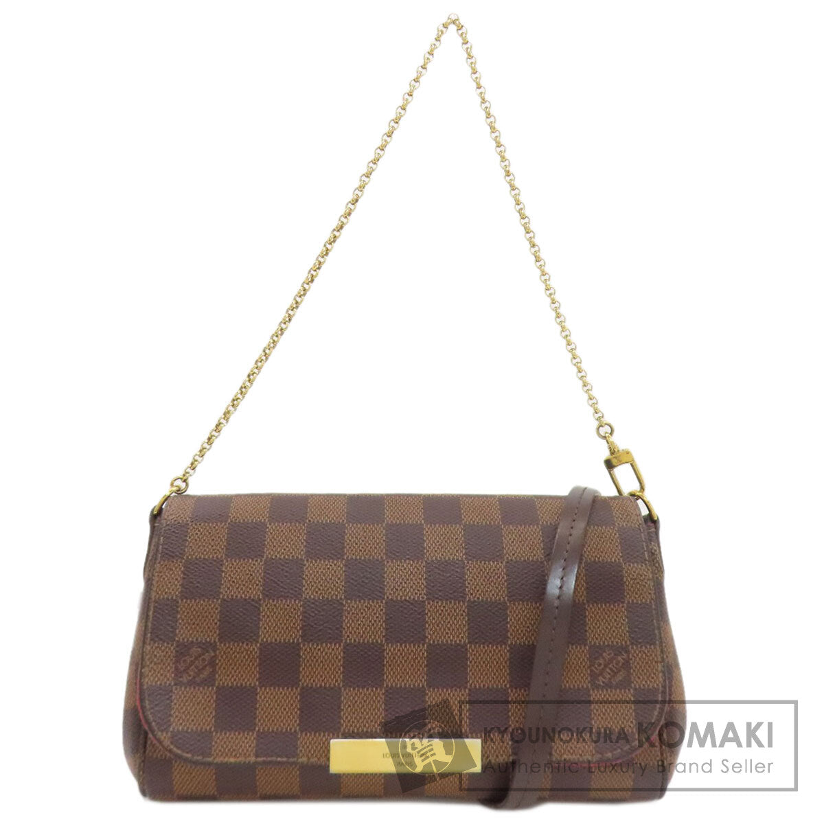 LOUIS VUITTON ルイヴィトン N41276 フェイボリットPM ハンドバッグ ダミエキャンバス レディース 中古