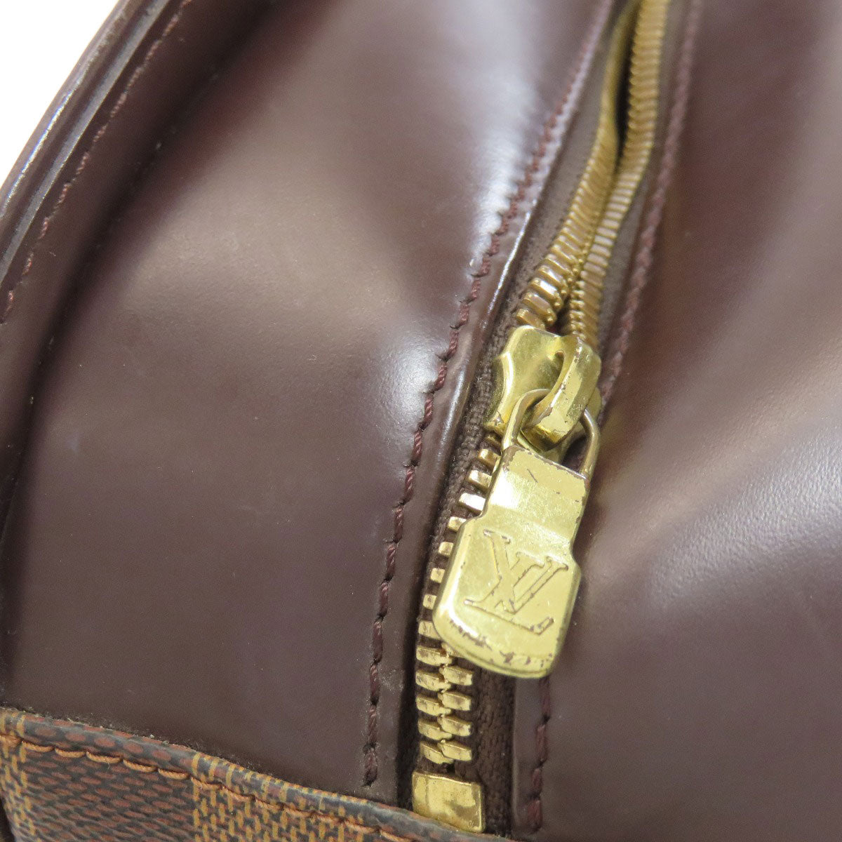 LOUIS VUITTON ルイヴィトン N51282 サリア・ホリゾンタル トートバッグ ダミエキャンバス レディース 中古