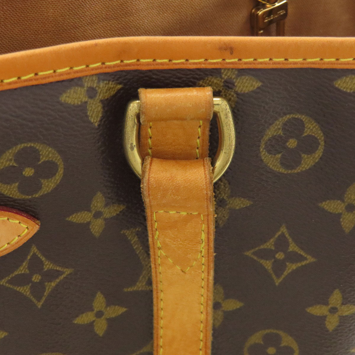LOUIS VUITTON ルイヴィトン M51154 バティニョールオリゾンタル トートバッグ モノグラムキャンバス レディース 中古