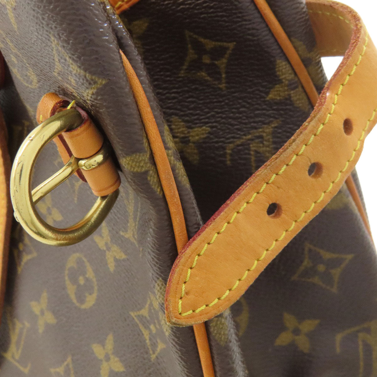 LOUIS VUITTON ルイヴィトン M51154 バティニョールオリゾンタル トートバッグ モノグラムキャンバス レディース 中古