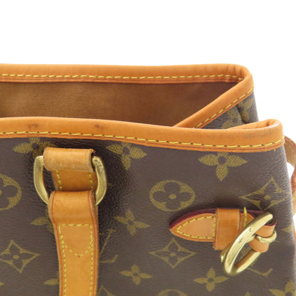 LOUIS VUITTON ルイヴィトン M51154 バティニョールオリゾンタル トートバッグ モノグラムキャンバス レディース 中古