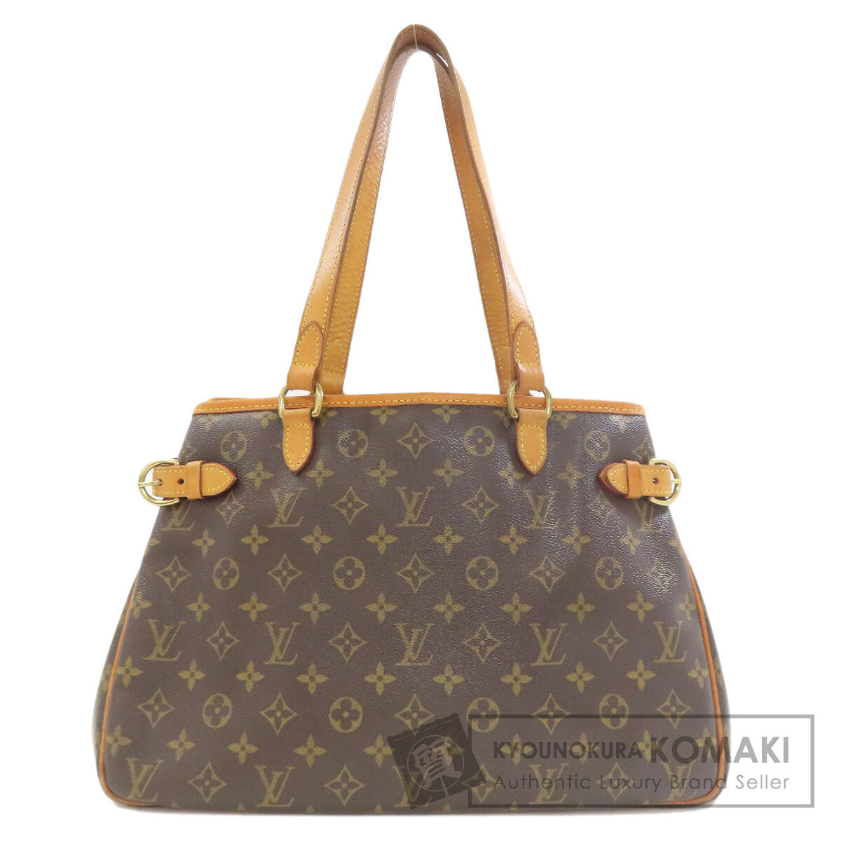 LOUIS VUITTON ルイヴィトン M51154 バティニョールオリゾンタル トートバッグ モノグラムキャンバス レディース 中古