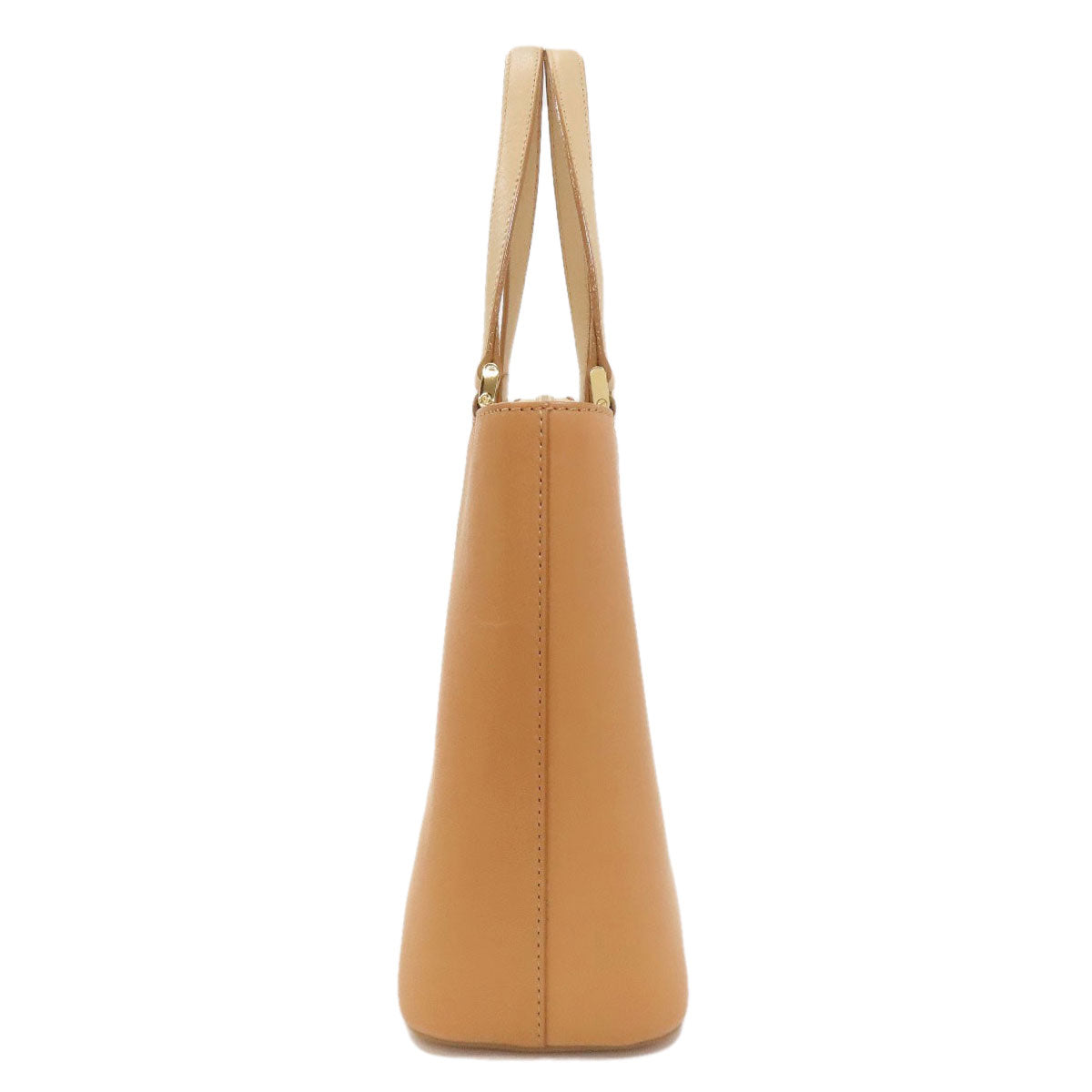 BURBERRY バーバリー ロゴ ハンドバッグ レザー レディース 中古