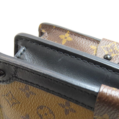 LOUIS VUITTON ルイヴィトン M43596 トランククラッチ ショルダーバッグ モノグラムリバース レディース 中古