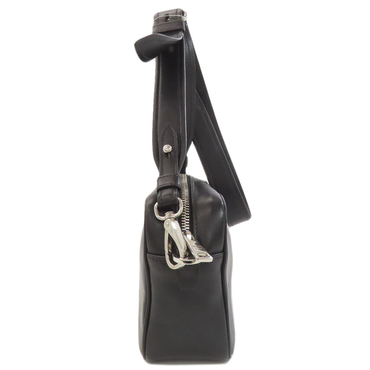 PRADA プラダ バナナ ショルダーバッグ カーフ レディース 中古