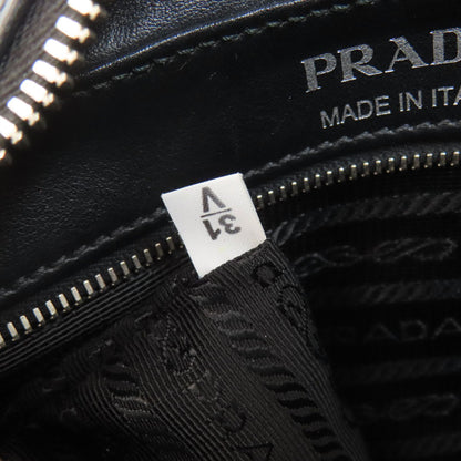 PRADA プラダ バナナ ショルダーバッグ カーフ レディース 中古