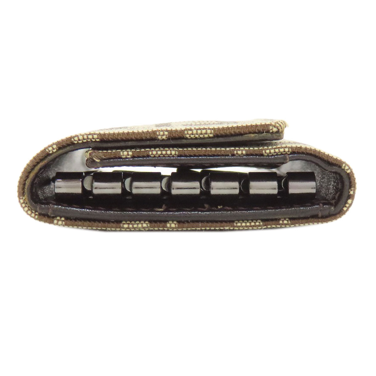FENDI フェンディ ズッカ柄 キーケース キャンバス レディース 中古