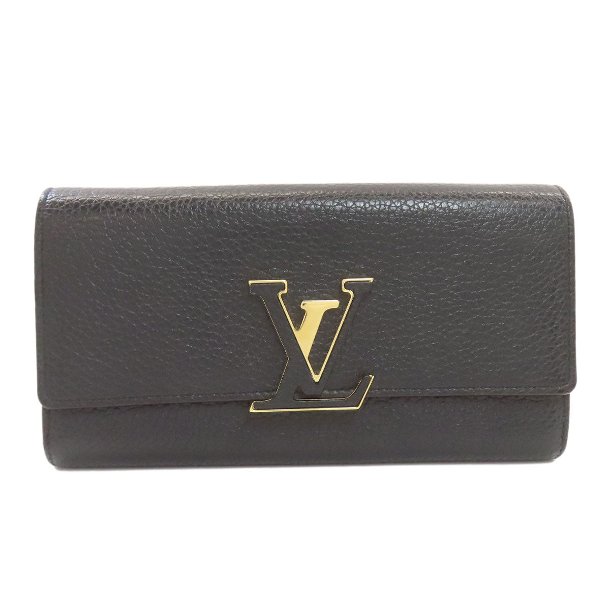 LOUIS VUITTON ルイヴィトン M61248 ポルトフォイユ・カプシーヌ 長財布（小銭入れあり） カーフ レディース 中古