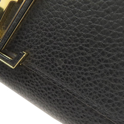 LOUIS VUITTON ルイヴィトン M61248 ポルトフォイユ・カプシーヌ 長財布（小銭入れあり） カーフ レディース 中古