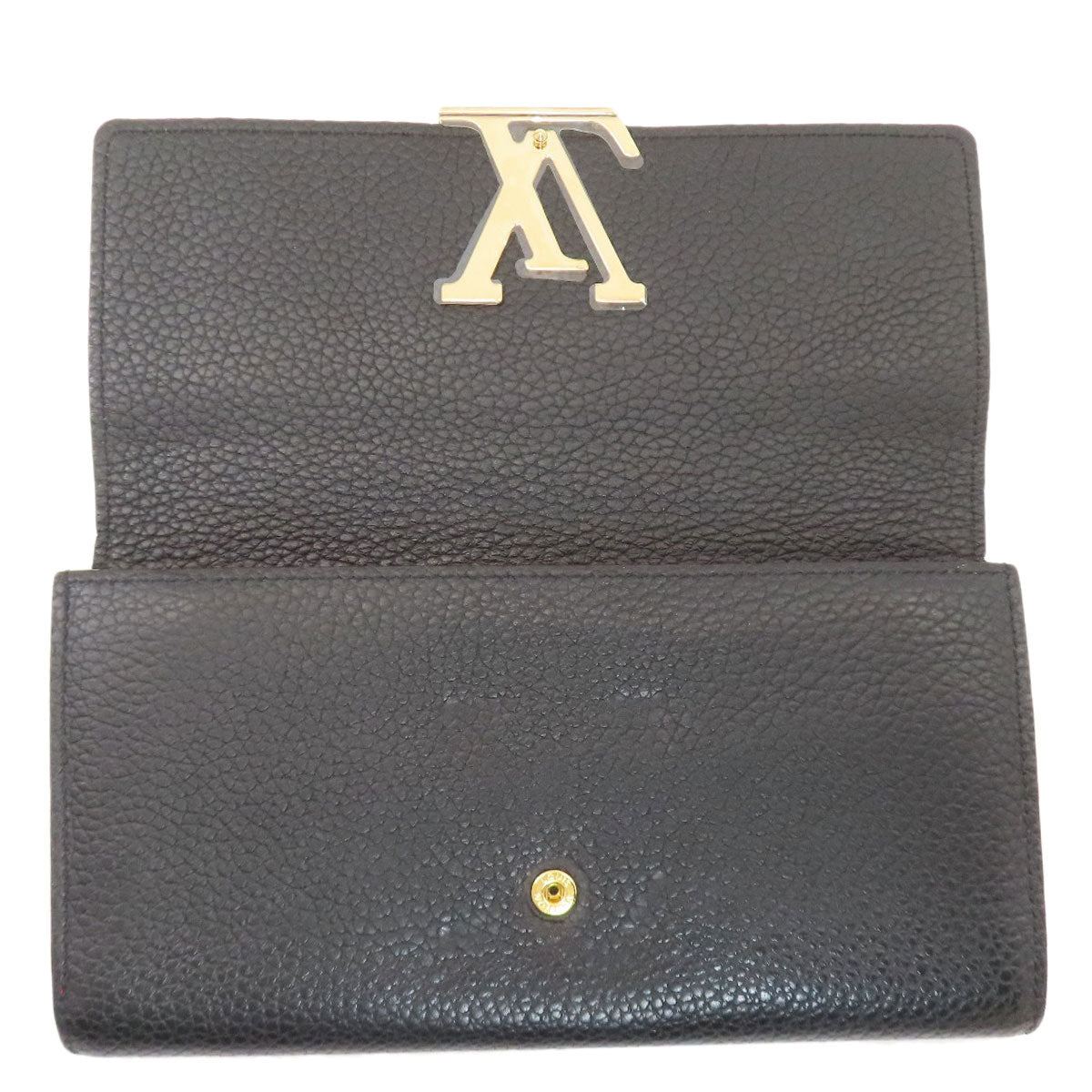 LOUIS VUITTON ルイヴィトン M61248 ポルトフォイユ・カプシーヌ 長財布（小銭入れあり） カーフ レディース 中古